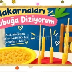 🍝 Makarnaları Çubuğa Diziyorum