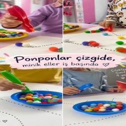 🟢 Ponponlar Çizgide, Minik Eller İş Başında