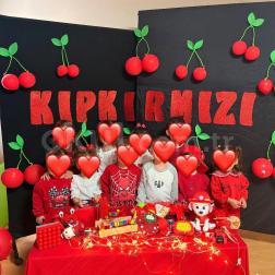 ❤️ Bugün anaokulumuzda her yer kıpkırmızı
