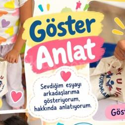 🎒✨ Göster, Anlat ve Kendini İfade Et!