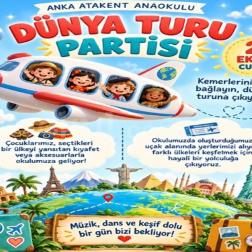 ✈️🌍 Dünya Turu Partimiz!
