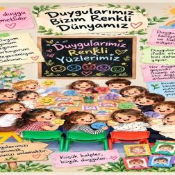 🌈🥰 Duygularımız: Renkli Dünyamız!