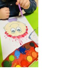 🎨💨 Üfleme Tekniği Etkinliğimiz! 🌈✨
