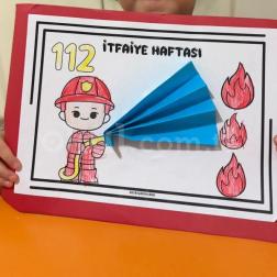 Kahraman İtfaiyeciler İş Başında: İtfaiye Haftası Etkinliğimiz! 🧑‍🚒🚒🔥