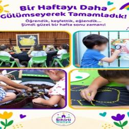 Bir haftayı daha gülümseyerek tamamladık. 🌈