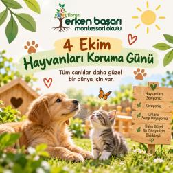 🐾 4 Ekim Hayvanları Koruma Günü: Sevgimiz Tüm Canlılara 💚