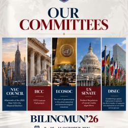BilincMUN’26: Küresel Gündem Öğrencilerimizin Masasında