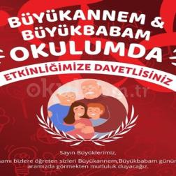 Büyükannem & Büyükbabam Okulumda 💛