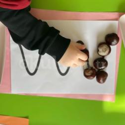 Doğal Materyallerle Çizgileri Takip Ediyoruz! 🍂💚