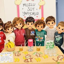 🍌🥛 Muzlu Süt Etkinliğimiz 🥛🍌