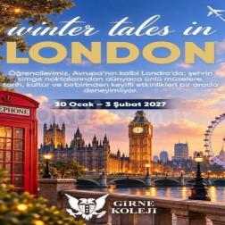 Girne Koleji öğrencilerimiz, Avrupa’nın kalbi Londra’da tarih, kültür ve sanatı İngilizceyle iç içe yaşayacakları unutulmaz bir keşfe hazırlanıyor!