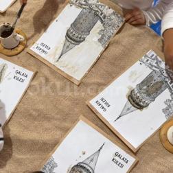 Minik Fırçalardan Tarihi Galata Kulesi 🎨