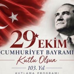 29 EKİM CUMHURİYET BAYRAMI