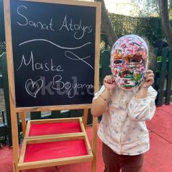 🎨 3 Yaş Sınıfımızda Maske Boyama Sanat Atölyesi