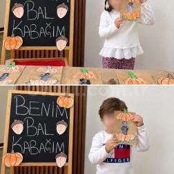 🎃 4 Yaş Sınıfımızda “Benim Bal Kabağım” Etkinliği