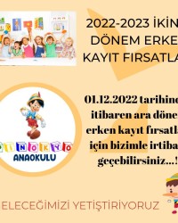 Erken Kayıt Fırsatıı!!