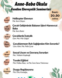Anne-Baba Okulu Kendine Ebeveynlik Seminerleri