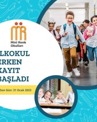 İlkokul Erken Kayıtlarımız Başladı