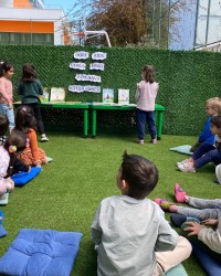 DoreKids'de Açık Hava Kütüphanesi