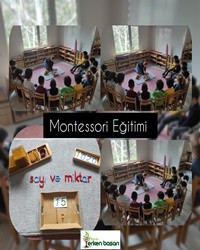 Montessori Eğitimi Matematik Dersi