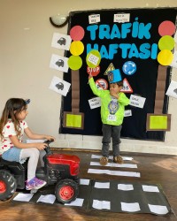 Trafik haftası etkinliğimiz