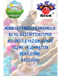 MİNİK YETENEKLER ANAOKULU'NDA YAZ OKUL BAŞLIYOOOR!!