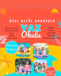 YAZ OKULU KAYITLARIMIZ BAŞLAMIŞTIR