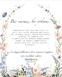 Bir Varmış Bir Yokmuş...