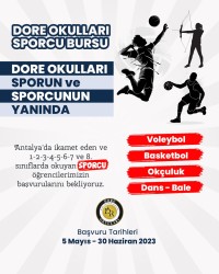 DORE OKULLARI SPORCU BURSU