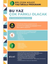 BİR ÇİÇEKTE YAZ OKULU BİR BAŞKA