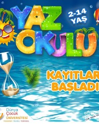 YAZ OKULU KAYITLARIMIZ BAŞLADI