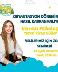 Uzman Psikolog Yaren Kiraz GÜLER