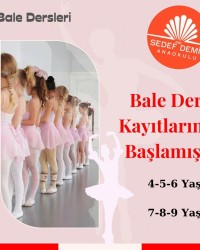 Okulumuzda Bale Derslerimiz