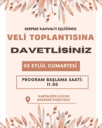 Dönemin İlk Veli Toplantısını Gerçekleştirdik