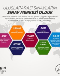 Uluslararası Sınavların Sınav Merkezi Olduk