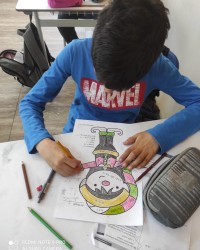 MATEMATİK DERSİNDE BOYAMA ZAMANI!