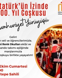 29 Ekim Cumhuriyet Bayramı Yürüyüşü