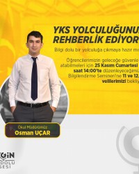 YKS Yolculuğuna Rehberlik Ediyoruz.