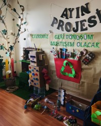 Aralık Ayı Tema'sı 'ÇEVREMİZ ve GERİ DÖNÜŞÜM