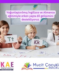 ENGLISH KIDS ACADEMY EĞİTİM PROGRAMIYLA ÇİFT DİLLİ EĞİTİM FIRSATI