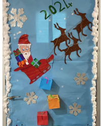 Yeni yıl Temalı Kapı Süsleme Yarışmamız