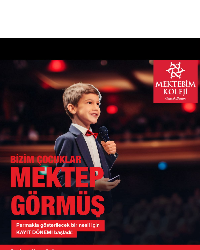 Bizim Çocuklar Mektep Görmüş !