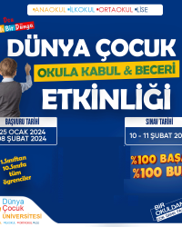 OKULA KABUL VE BECERİ ETKİNLİĞİ