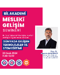 BİL AKADEMİ MESLEKİ GELİŞİM SEMİNERİ