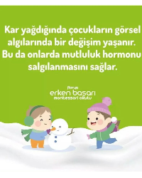 Kar Yağışının Çocuklar Üzerindeki Etkisi