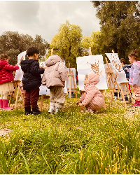 Koru Alanımızda Resim Etkinliğimiz