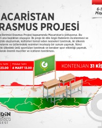 MACARİSTAN ERASMUS PROJESİ