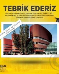 TEBRİK EDERİZ
