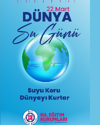 22 Mart Dünya Su Günü