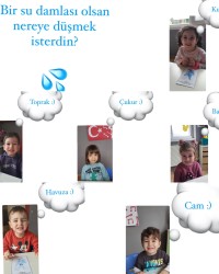 Bir su damlası olsan nereye düşmek isterdin?